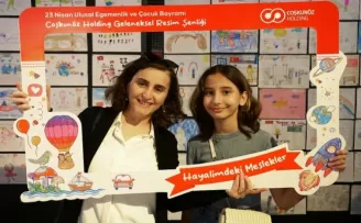 Bursa’da çocuklar hayallerindeki meslekleri resmettiler